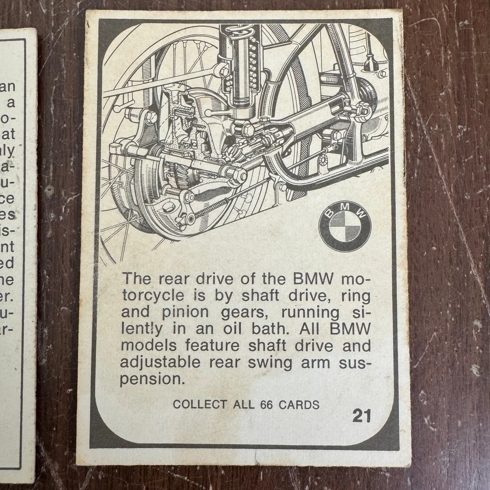 Vintage Hot Bike Street Chopper Trading Cards‎ Lot 11 Suzuki Honda BMW Harley